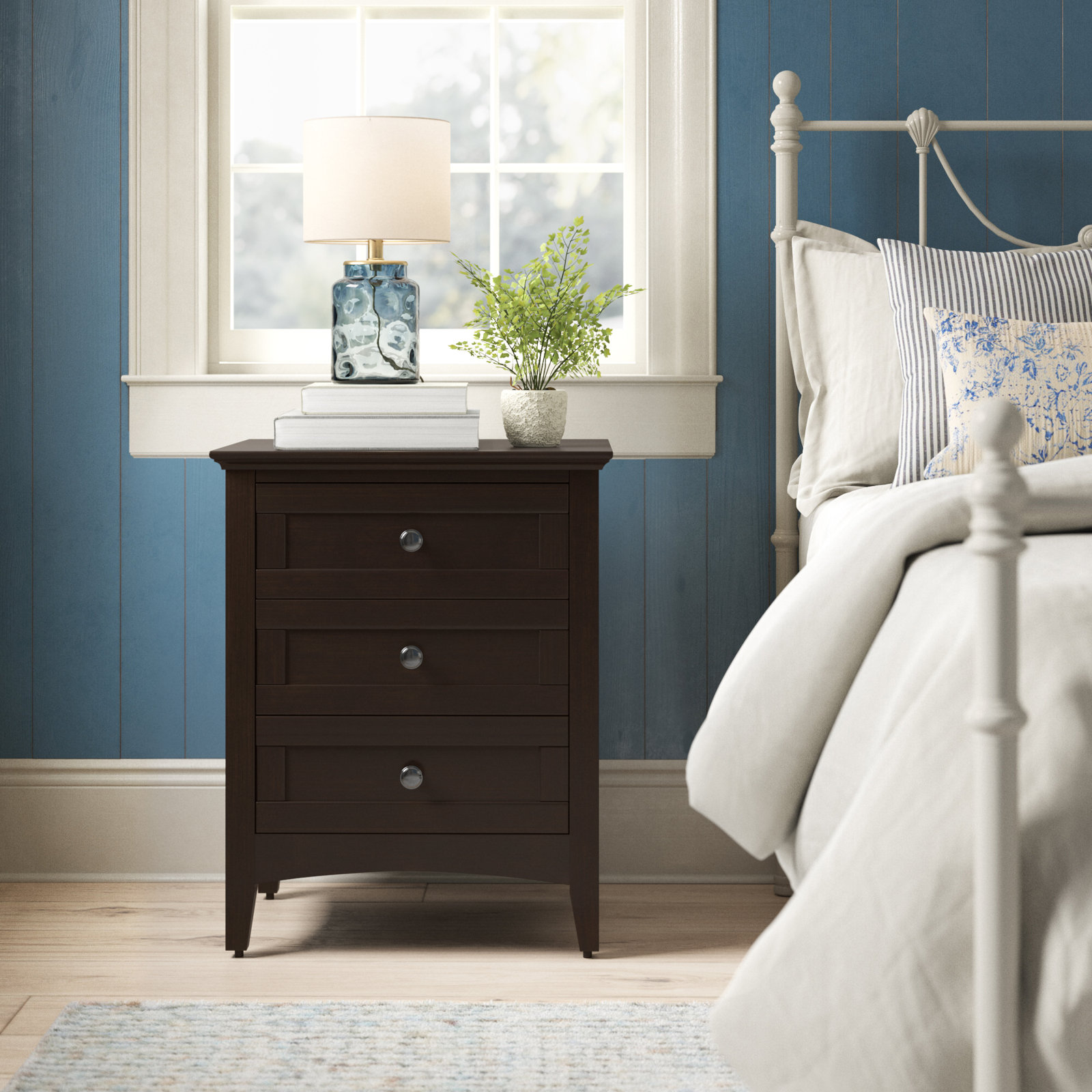 A-America Solid Wood Nightstand & Reviews